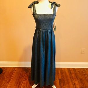 CeCe Chambray Sleeveless Dress